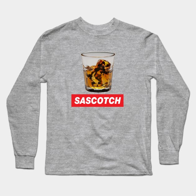 Sascotch Long Sleeve T-Shirt by DavidLoblaw